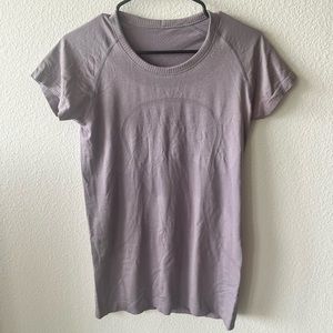 lululemon pink size 8 swiftly tee
